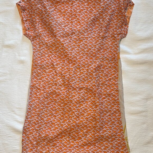 Zara Pink and Gold Swim Coverup - Picture 2 of 2